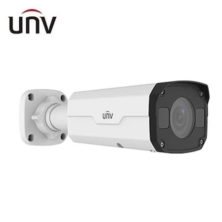 UNV 4MP Motorized VF Network IR Bullet Camera(2.8-12mm,WDR,PoE,RJ45,SD Slot,Full Cable,Bracket)